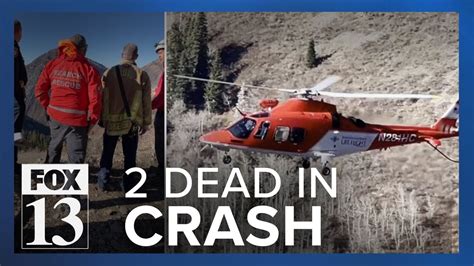 The skies were clear and the visibility was 10 miles, according to the. . Slate canyon plane crash